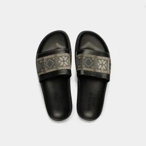 slippers with brocade and genuine leather strap, cross-strap leather sandals, unique leather sandals, gift for friendsslippers with brocade and genuine leather strap, cross-strap leather sandals, unique leather sandals, gift for friends