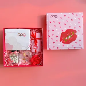 hộp quà socola handmade “a kiss for her”, ppg chocolate, chus