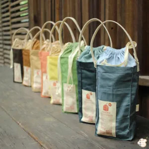 túi vải đựng bình nước milkbox, chất liệu kaki dày dặn, thiết kế tiện lợi, màu sắc đa dạng, bảo vệ bình khỏi va đập