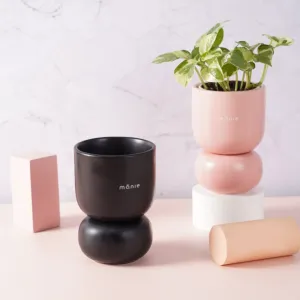 hũ gốm thủ công kèm khay donut, sản phẩm đa chức năng, thiết kế độc đáo, trang trí nhà cửa, sản phẩm chất lượng cao