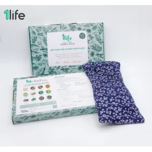 combo 2 gối thảo mộc chườm nóng lạnh cơ bản, túi chườm giảm đau bụng kinh, gối chườm thảo mộc, gối chườm giảm đau, quà tặng bố mẹ