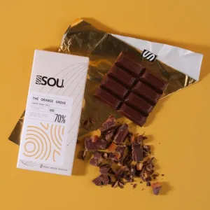 The Orange Grove (70% Socola Đen Và Mứt Vỏ Cam), SOU., chus