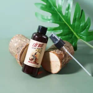xịt tinh dầu bưởi cô bơ chất lượng, quà tặng dưỡng tóc, kích thích nang tóc phát triển, nuôi dưỡng tóc óng mượt, việt nam, saigon silk, chus