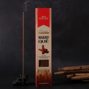 cinnamon incense, 34cm, gentle cinnamon fragrance, a warm and spicy taste, suitable for worship and important ceremonies