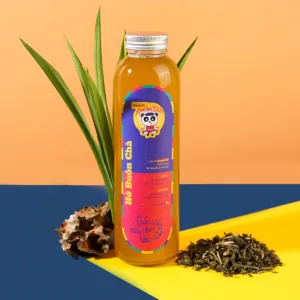 trà kombucha xâm dứa 500ml, hương lá nếp thơm ngọt, thức uống lợi khuẩn đồ uống lên men sức khỏe, phù hợp mọi lứa tuổi, lợi khuẩn, trà lên men, lên men, tốt cho tiêu hóa, hở buôn chà, chus