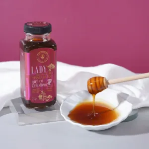lady honey with herbal concentrate, sleep aid beverage, good for menstruation, women's gift, soothes a dry throat