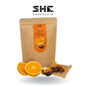 500g orange dip chocolate, zip bag, thinly sliced dried oranges, sweet and sour dried fruits, dark chocolate-dipped fruits, healthy snacks