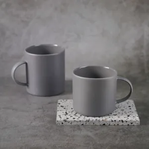 black ceramic cup, mysterious black color, made of bat trang ceramic, skilled artisans, easy to clean, safe to use