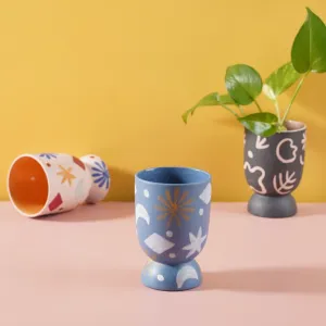 chậu sen đá gốm sứ, chất liệu gốm sứ cao cấp, độ bền cao, đường nét tinh tế, hình dáng độc đáo, sản phẩm việt nam