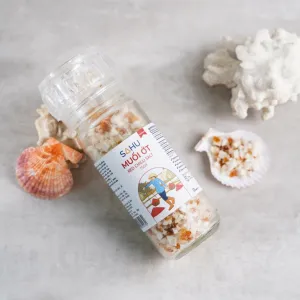 red chili salt, traditional dipping salt, fruit dipping salt, seafood dipping salt, boiled chicken dipping salt, stimulates taste buds
