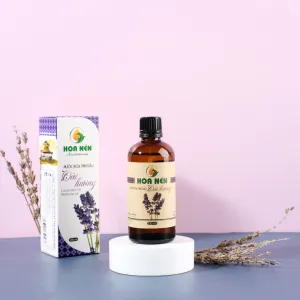 tinh dầu xịt oải hương 100ml, thư giãn tinh thần, cải thiện giấc ngủ, khử khuẩn hiệu quả, thanh lọc không khí, tinh dầu thiên nhiên, tinh dầu hoa nén, chus