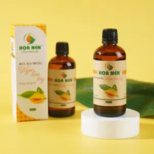 tinh dầu xịt ngọc lan tây 100ml, hương thơm ngọt dịu, thoải mái tinh thần, thành phần thiên nhiên, thanh lọc không khí, tinh dầu thiên nhiên, tinh dầu hoa nén, chus
