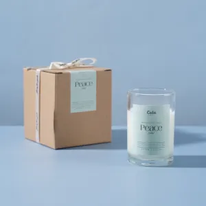 peace, nến thơm bấc cotton, ceta candle, chus