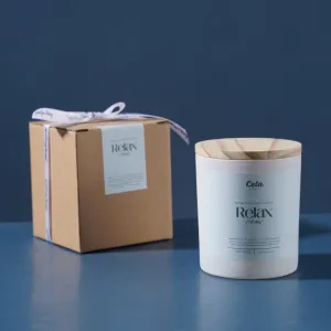 relax, nến thơm bấc cotton, ceta candle, chus