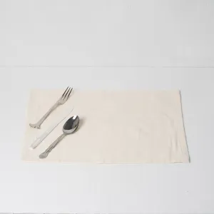 khăn lót đĩa linen trơn, giữ bàn ăn sạch sẽ, dễ dàng làm sạch, có thể giặt máy, tạo điểm nhắn cho bữa ăn, thủ công