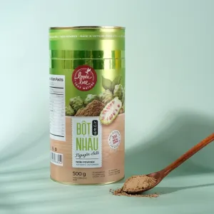 pure noni powder, organic ingredients, safe and natural source, nutrient-rich, free of preservatives