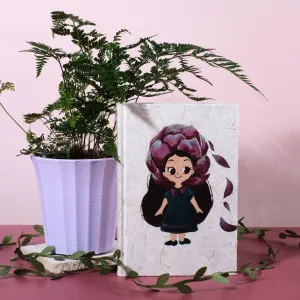 artichoke dó paper notebook, rustic and outstanding beauty, do paper material adheres ink well, color durable, exclusive design