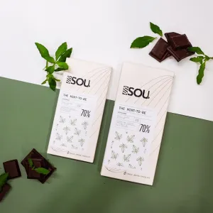 The Mint-To-Be (70% Socola Đen Và Lá Bạc Hà), SOU., chus