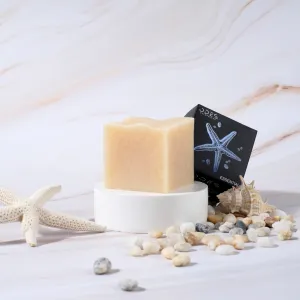 essential soap, natural ingredients, softens and nourishes the skin, free from preservatives, gentle on sensitive skin and children