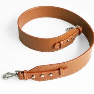 leather strap, versatile strap, made of durable cowhide leather, unique and distinctive bag accessory, vintage color
