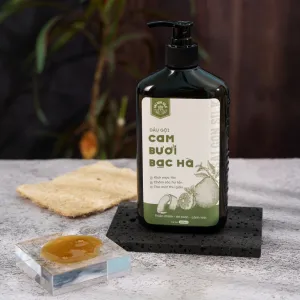 dầu gội cam bưởi bạc hà thơm mát, sảng khoái khi gội, giữ được độ ẩm cho tóc, hạn chế gãy rụng, phục hồi tóc xơ, việt nam, saigon silk, chus