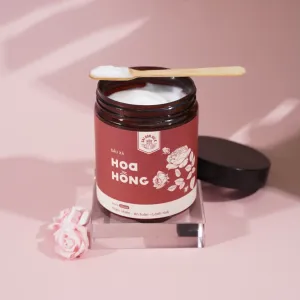 dầu xả hoa hồng có hương thơm dịu nhẹ, hạn chế hư tổn cho tóc, giải tỏa căng thẳng, tinh dầu hoa hồng, việt nam, saigon silk, chus