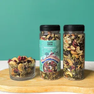 rosemary trail mix, mixed dried fruit and nuts, sugar-free cereal, herbal mix cereal, diet cereal, nutritious food