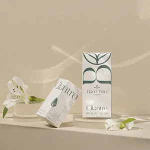 tinh dầu mùi già nguyên chất, mùi ngò rí, xông hơi, hương thảo mộc tự nhiên, nguyên liệu việt nam, chất lượng cao, việt nam, caccé home handicrafts, chus