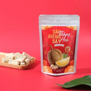 freeze dried durian, crispy freeze-dried durian, dried durian, cold-dried durian, freeze-dried fruit, snack