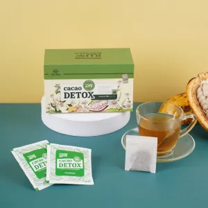 hộp cacao detox, thanh lọc cơ thể, cải thiện cân nặng, chống lão hóa, giúp ngủ ngon, không chứa chất bảo quản