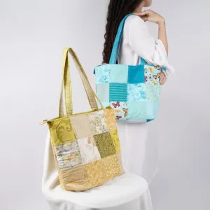 chessboard shoulder bag, quilting artistry, intricate patchwork technique, innovative design, soft cotton material