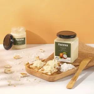 cocada cremosa coconut spread, bread spread coconut preserve, sweet creamy coconut milk preserve, coconut preserve for baking