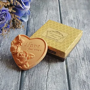 đá thơm oải hương hình trái tim, đá thơm khử mùi phòng, đá thơm trang trí phòng, đá thơm hương tinh dầu, đồ trang trí treo xe