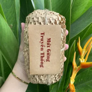 mứt gừng huế, mứt nón lá, chus
