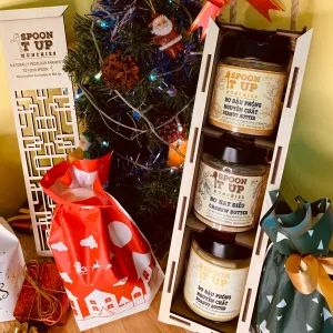 peanut butters & cashew butter gift set, food gift set, health gift, healthy life gift box, exquisite gift
