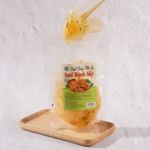 bánh tráng khô gà sa tế hành sấy, bánh tráng trộn sa tế, bánh tráng cắt sẵn, bánh tráng siêu mỏng, đặc sản tây ninh