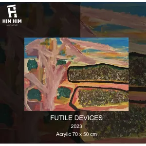 futile devices, tranh nghệ thuật trừu tượng vẽ tay, thiết kế trừu tượng độc đáo, tranh nghệ thuật sáng tạo, món quà tuyệt vời cho tân gia