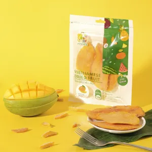 xoài sấy dẻo, món ăn vặt bổ dưỡng, trái cây tươi sấy dẻo, xoài sấy nguyên miếng, quà tặng bạn bè, món ăn nhẹ lành mạnh