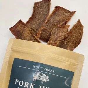 phi lê heo sấy, thức ăn cho chó, ăn vặt cho thú cưng, bánh thưởng cho chó, snack thịt heo cho chó, nạc heo sấy khô