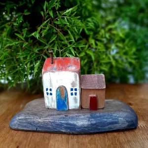 mô hình nhà bằng gỗ lũa, mã ng-0104, mô hình trang trí, ngôi nhà bằng gỗ, sản phẩm thủ công, tác phẩm nghệ thuật