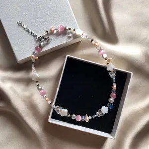 dây chuyền mademoiselle, thiết kế nhỏ gọn, kiểu dây chuyền choker, thiết kế ngọt ngào, cảm giác lãng mạn và nữ tính, quà tặng cho bạn gái