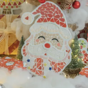 ông già noel, bộ kit tự làm tranh ghép gốm tại nhà cho bé, bộ kit gốm chất lượng, ông già noel đáng yêu, an toàn cho trẻ, đồ chơi cho bé
