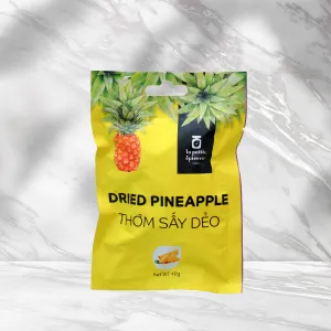 thơm sấy dẻo, mứt trái cây kiểu pháp, trái cây sấy dẻo, món ăn vặt bắt miệng, snack trái cây, snack cho người ăn kiêng
