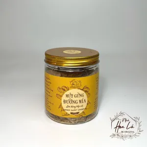 Mứt Gừng Đường Mía Sên Bằng Bếp Củi, Nhà Hoa Lá - CHUS