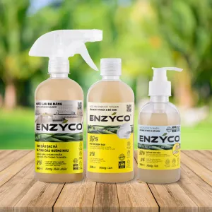 natural cleanser combo, pineapple enzyme, natural ingredients, non-toxic cleaner, comprehensive and safe hygiene solution