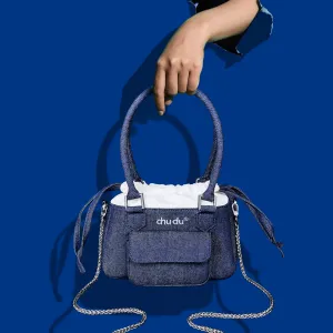 Túi Tái Chế Flight Denim, Sự Kết Hợp Hoàn Hảo Giữa Thời Trang Và Bền Vững, Túi Vải Jean Tái Chế Cỡ Trung, Phụ Kiện Thời Trang, Quà Tặng Cho Bạn Gái