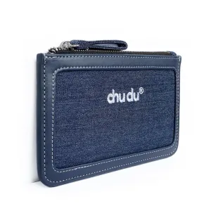 Recycled Flight Denim Clutch, Recycled Denim Clutch, Compact Design, Eco Friendly, Women's Fashion, Gifts For Her