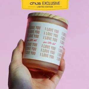 Quà Tặng Nến Thơm "I Love You, You Little Shit", Nến Thơm Thông Điệp Vui Nhộn, Quà Valentine Ấm Áp, Quà Cho Nữ
