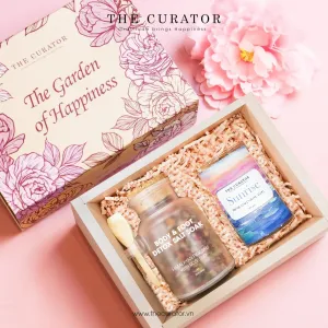Hộp Quà "Relaxing Time", Tận Hưởng Những Phút Giây Thư Giãn, Nến Thơm Sang Trọng, Muối Hồng Himalaya, Hộp Đựng Sang Trọng, Set Quà Tặng Cho Nữ