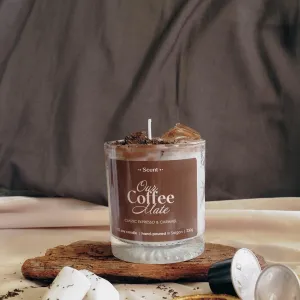 "Our Coffee Mate" Scented Candle, Vietnamese Aroma In Every Scent, Printed Name Or Logo, Soy Wax Scented Candle, Vietnamese Coffee, Vietnamese Gift